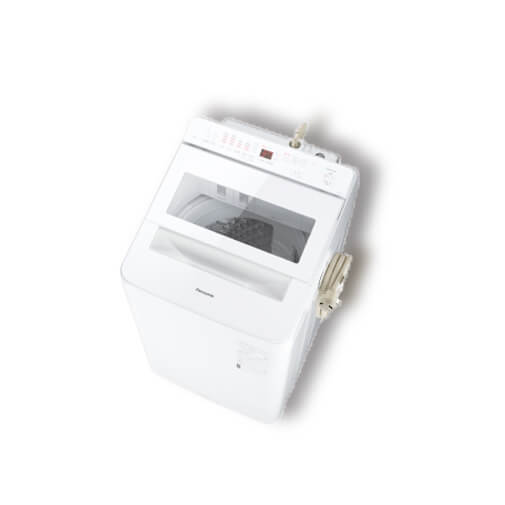 パナソニック 洗濯機 FAシリーズ NA-FA8K1-W